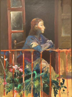 Mujer de la ventana, Carlos Alonso