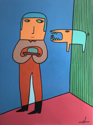 Nene y auto, Milo Lockett