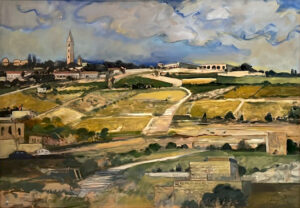 “Paisaje de Jerusalén” Carlos Alonso