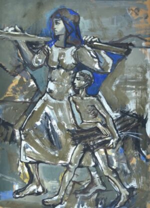 “Campesinos”  Carlos Alonso 