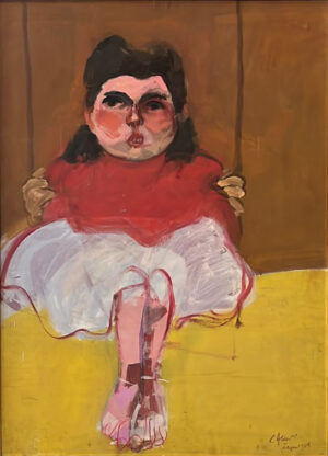 “Niña en el columpio” (Serie “Niños colgados”) Carlos Alonso 
