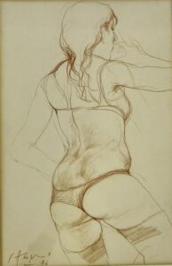 Desnudo (estudio) Carlos Alonso
