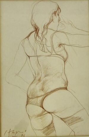 Desnudo (estudio) Carlos Alonso