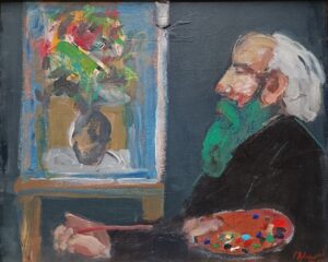 El maestro  Carlos Alonso