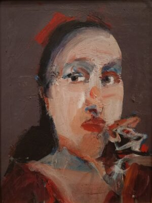 Mujer de perfilCarlos Alonso