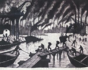 Quinquela Martin - “Chimeneas en la Boca”