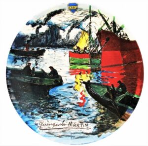Benito Quinquela Martin - "Un rincon en la Boca"