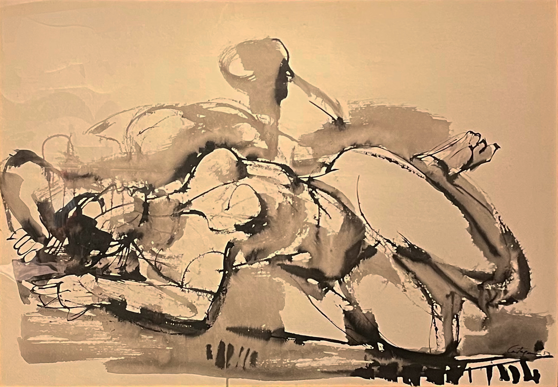 Juan Carlos Castagnino – “Mujer recostada”