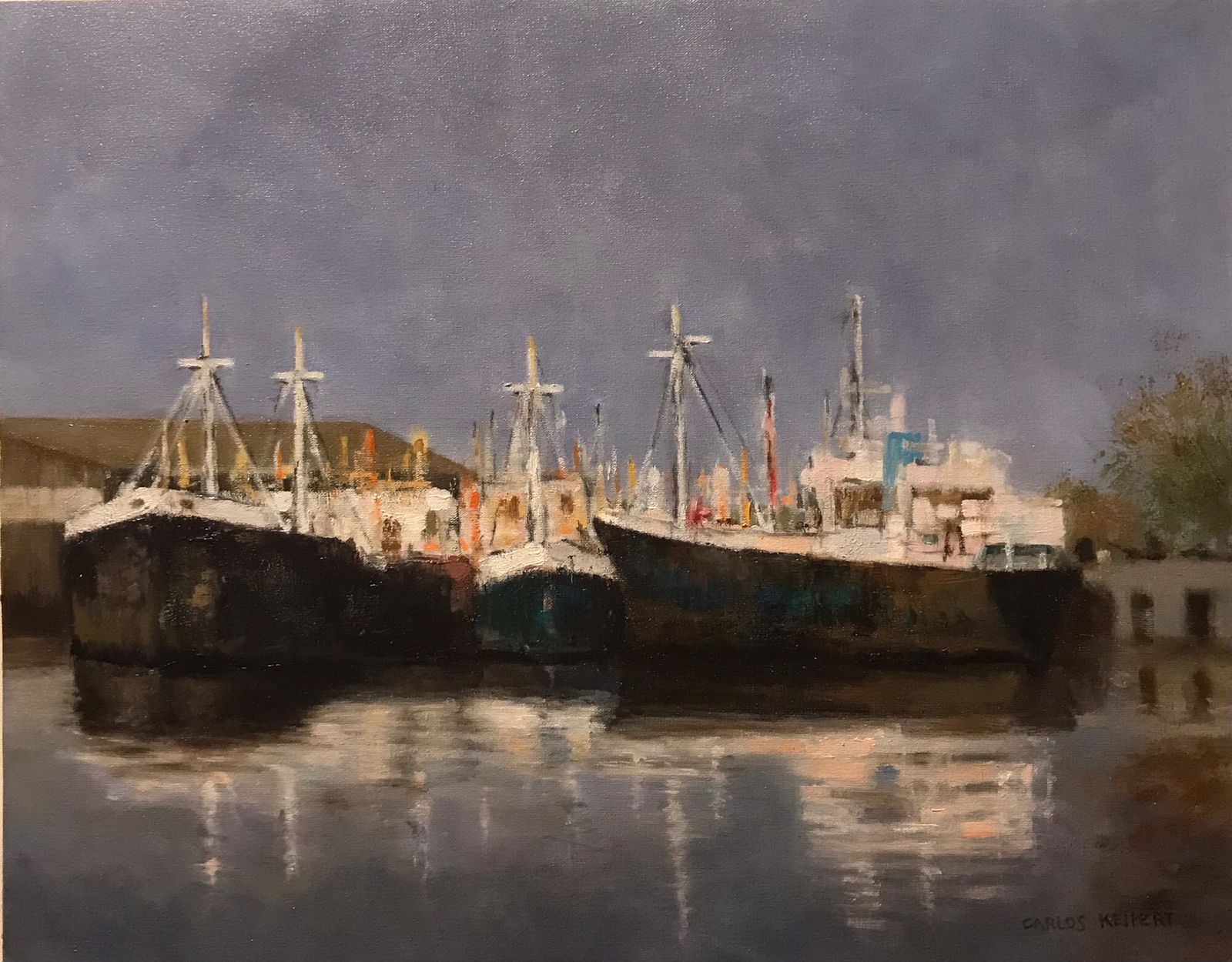 Carlos Keipert  "Paisaje marino"