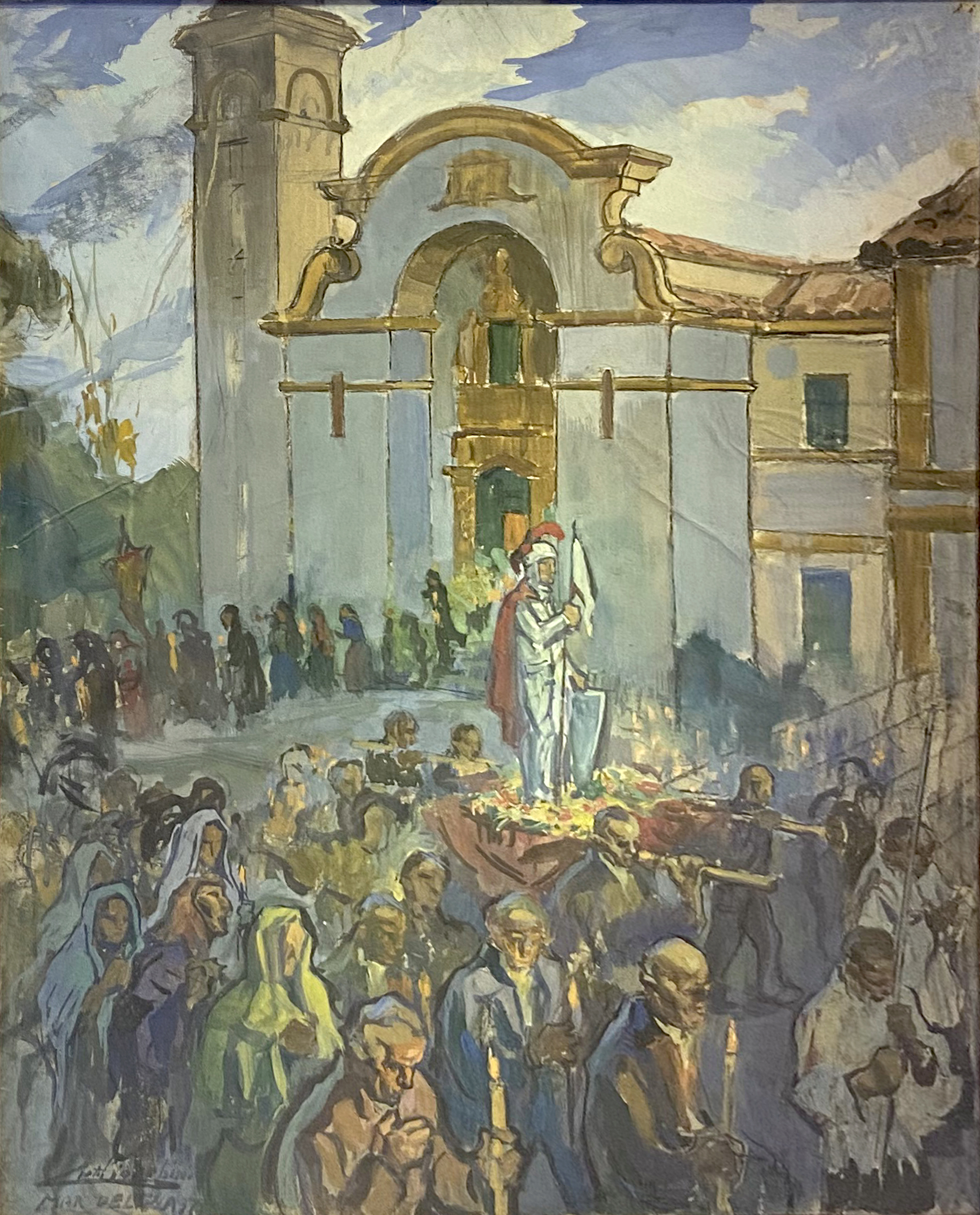 Cleto Ciocchini – “Procesión”
