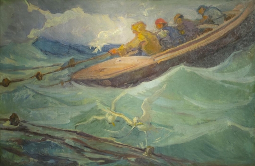 Cleto Ciocchini - "Mar Gruesa"