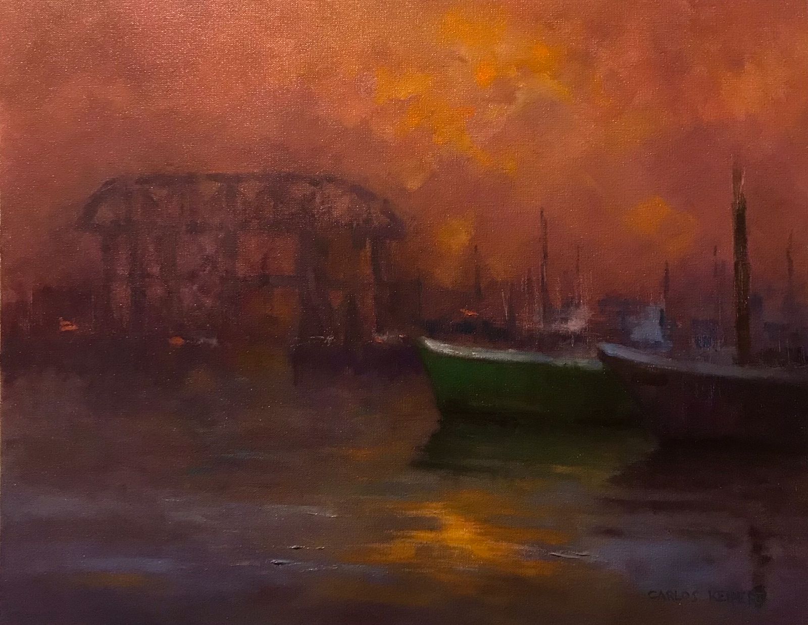 Carlos Keipert  "Atardecer"