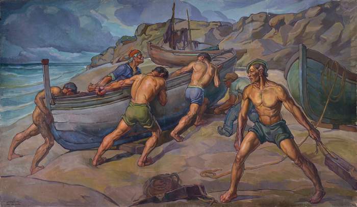 Cleto Ciocchini - "Pescadores"