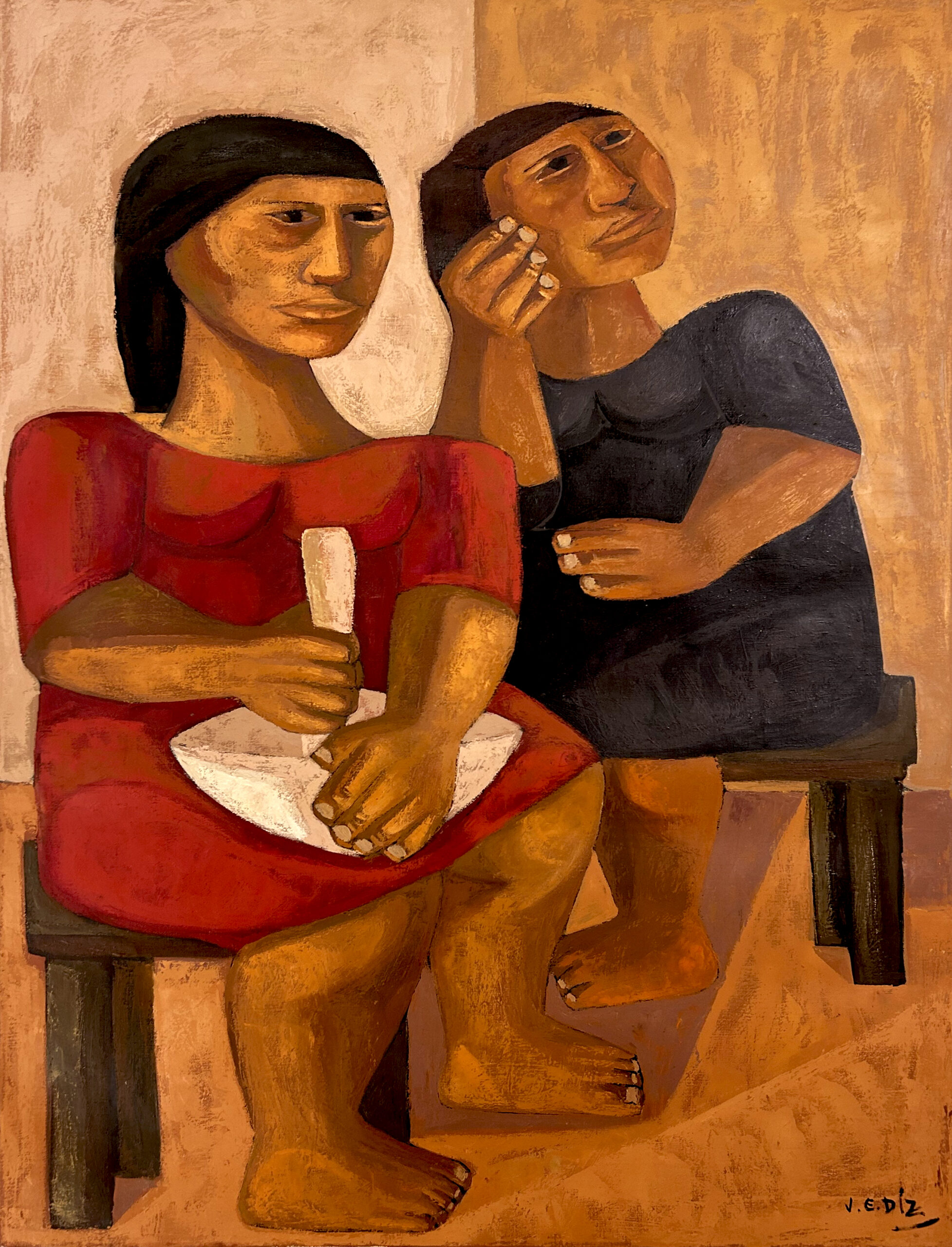 Juana Elena Diz – Mujeres con mortero