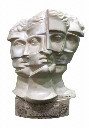 Marta Minujin  “Caras”