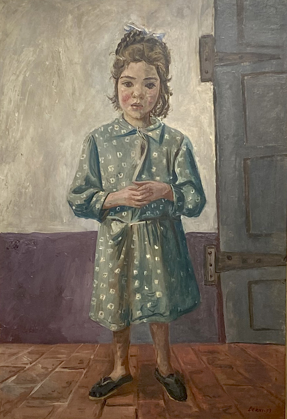 Antonio Berni - La chica del vestido verde