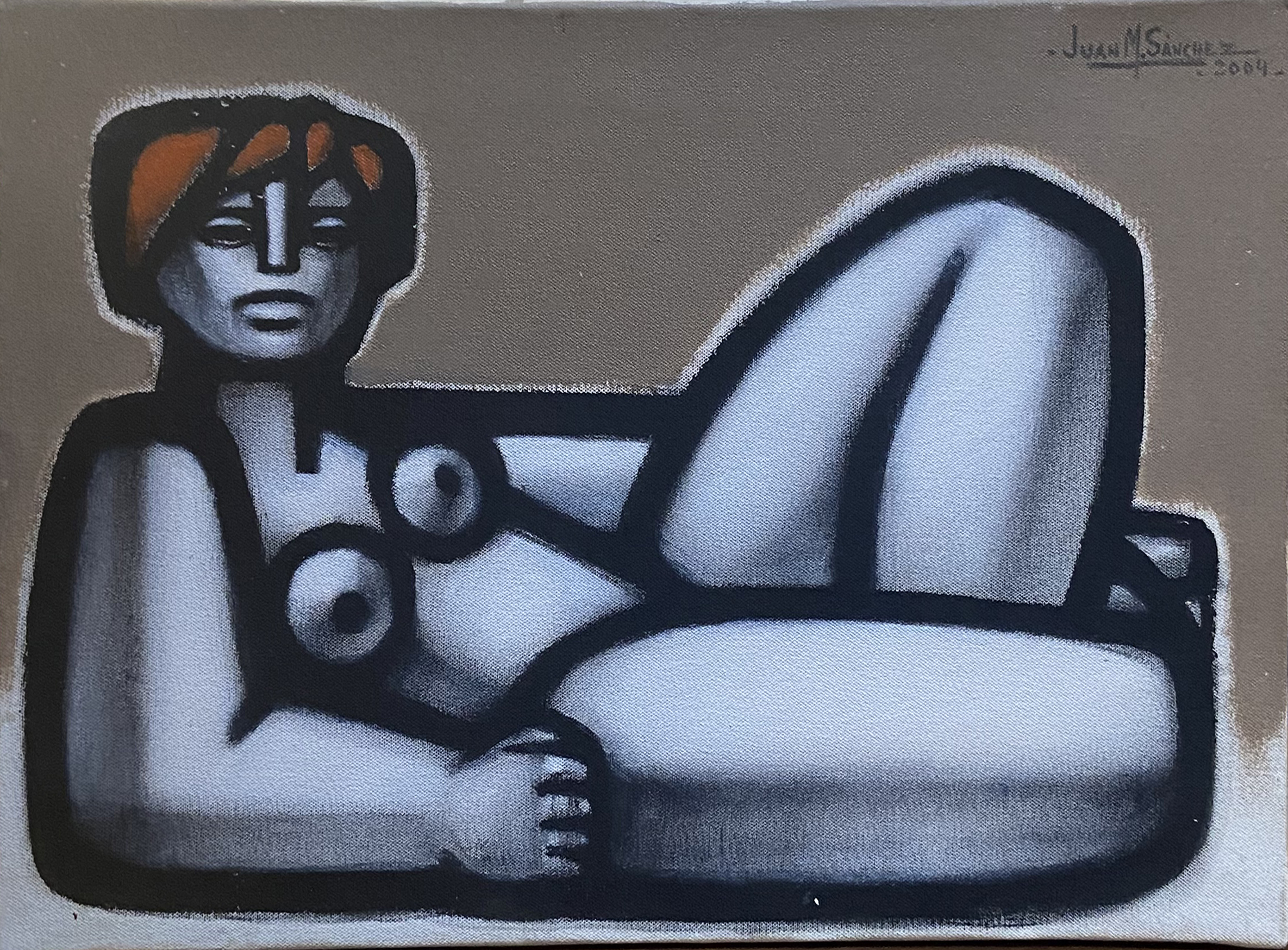 Juan Manuel Sánchez  “Mujer acostada”