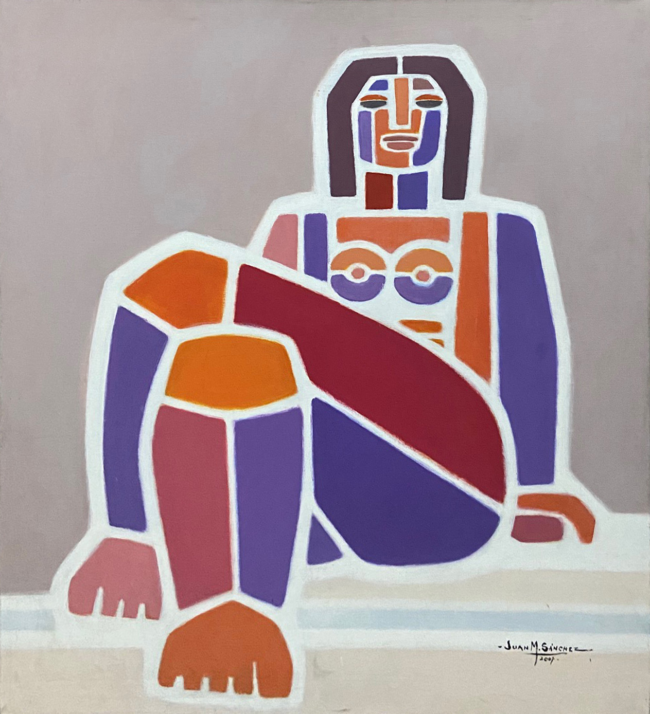 Juan Manuel Sánchez “Mujer sentada”